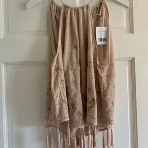 Free People Beaded Halter